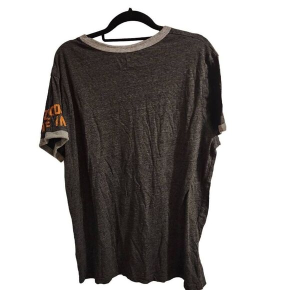 American Road Trip Retro Style Cozy Dog Drive In Men's Ringer T Shirt Size Large - Picture 9 of 9